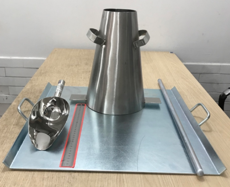 Cách kiểm tra độ sụt của bê tông tại công trình - Ảnh 2