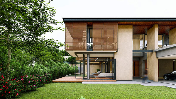 Thiết kế nhà đẹp Hải Phòng mẫu biệt thự hiện đại sang trọng đầy đủ bản vẽ - Ảnh 2